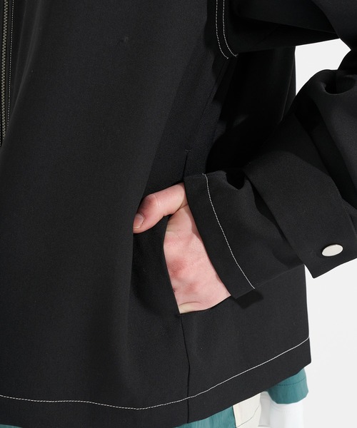 ジャケット・アウター LINOH WOOL TWILL STITCH BLOUSON WOOL TWILL STITCH BLOUSON（ブルゾン）｜LiNoH（リノー）の