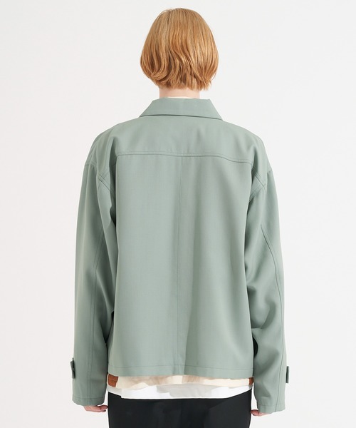 ジャケット・アウター LINOH WOOL TWILL STITCH BLOUSON WOOL TWILL STITCH BLOUSON（ブルゾン）｜LiNoH（リノー）の
