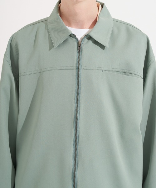ジャケット・アウター LINOH WOOL TWILL STITCH BLOUSON WOOL TWILL STITCH BLOUSON（ブルゾン）｜LiNoH（リノー）の