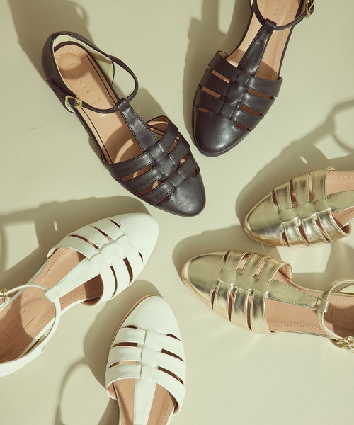 Juze（ジュゼ）の「グルカサンダル（サンダル・レディース・ブラック/ゴールド/ホワイト系その他・S/M/L）」の7枚目の写真