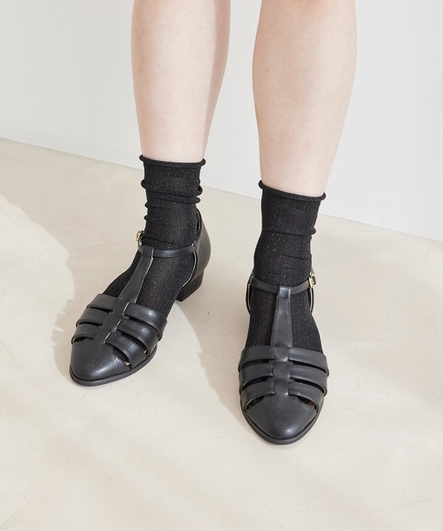 Juze（ジュゼ）の「グルカサンダル（サンダル・レディース・ブラック/ゴールド/ホワイト系その他・S/M/L）」の15枚目の写真