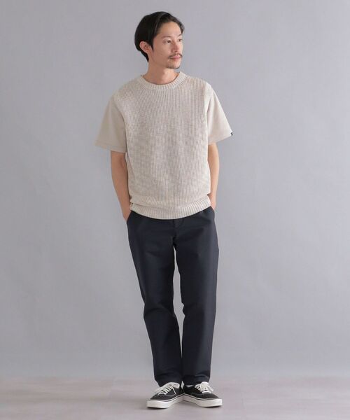 SHIPS(シップス)の「SHIPS: 7ゲージ リネン/コットン ミックスヤーン ニットベスト(ベスト・メンズ・ベージュ/ネイビー/グレー・SMALL/MEDIUM/LARGE)」の22枚目の写真