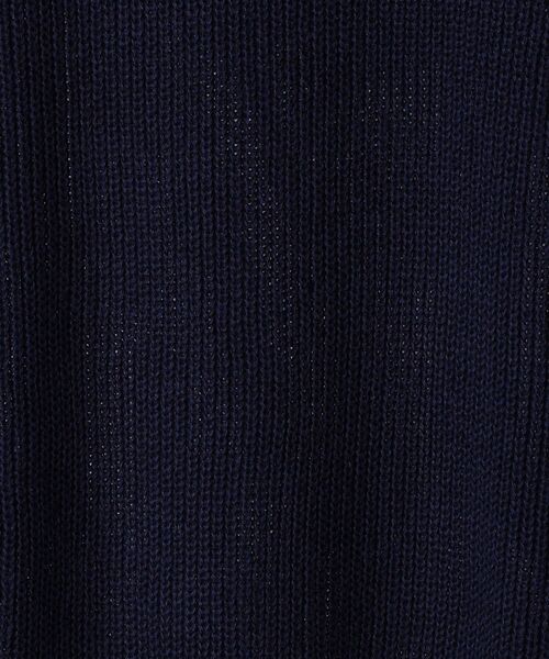 SHIPS(シップス)の「SHIPS: 7ゲージ リネン/コットン ミックスヤーン ニットベスト(ベスト・メンズ・ベージュ/ネイビー/グレー・SMALL/MEDIUM/LARGE)」の8枚目の写真