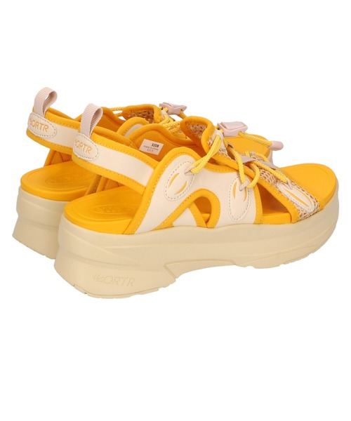 ORTR（オーアールティーアール）の「厚底メッシュスポーツサンダル OT3208（サンダル・レディース・ホワイト/ブラック/イエロー・LL/S/M/L）」の7枚目の写真