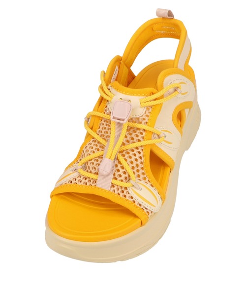 ORTR（オーアールティーアール）の「厚底メッシュスポーツサンダル OT3208（サンダル・レディース・ホワイト/ブラック/イエロー・LL/S/M/L）」の16枚目の写真
