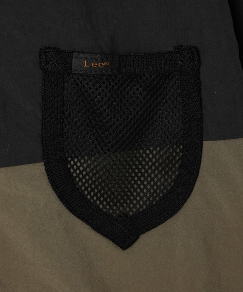 Lee(リー)の「【120-160cm】キッズ アスレチックシェルパーカ / ウィンドブレーカー(セットアップ対応)(マウンテンパーカー・キッズ・パープル系その他/チャコールグレー/ベージュ系その他/レッド系その他・120/160/140)」の8枚目の写真