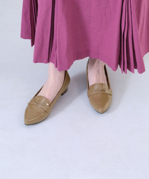 ORiental TRaffic（オリエンタルトラフィック）の「ポインテッドトゥレインパンプス/R-1016（レインシューズ・レディース・ブラック/ブラウン/グリーン・40/38/39/41/42/35/36/37/34/43/33）」の11枚目の写真