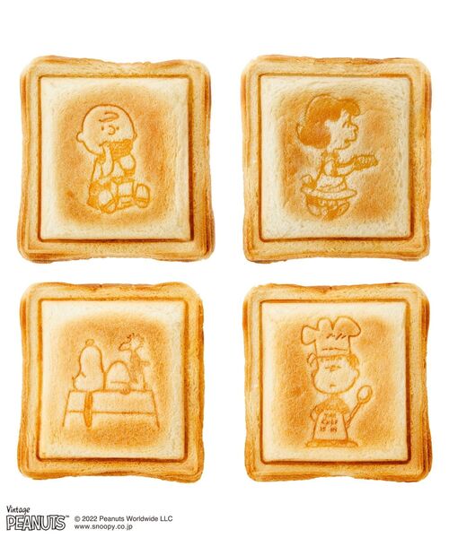 PEANUTS グリルサンドメーカー ダブル コンプリートセット