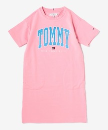 GIRLS バーシティーTシャツワンピース
