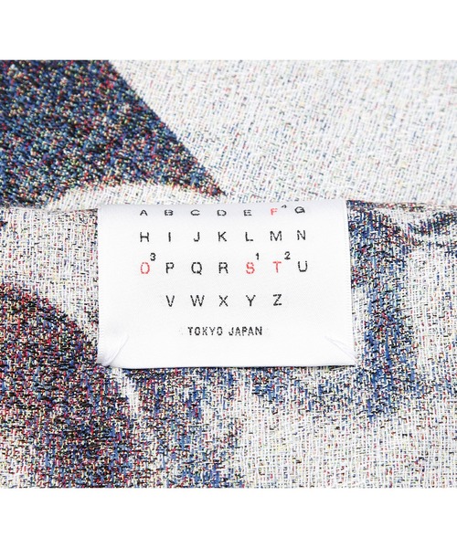 STOF Flagments JQ stole フリンジ付き STOF（ストフ）の「STOF/ストフ/Flagments JQ stole（ストール