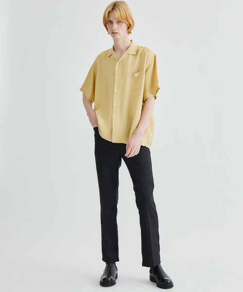 soe（ソーイ）の「STUDIOUS別注 RANCHER JEANS（スラックス・メンズ・ブラック/マスタード/ホワイト・1/0/2）」の13枚目の写真