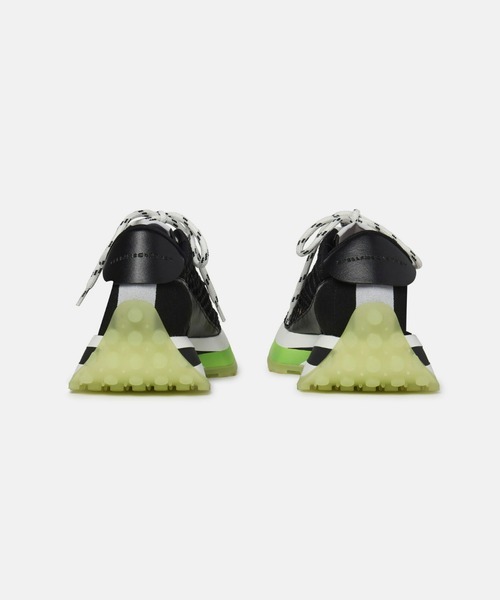 STELLA McCARTNEY(ステラマッカートニー)の「RECLYPSE MESH SNEAKER / リクリプス メッシュスニーカー(スニーカー・レディース・ブラック×ホワイト・36/37)」の4枚目の写真