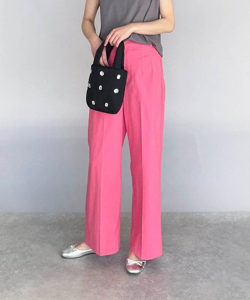 PICCIN（ピッチン）の「ビジュー付きミニバッグ（ハンドバッグ・レディース・ピンク/ブルー/グリーン/ブラック・FREE）」の20枚目の写真