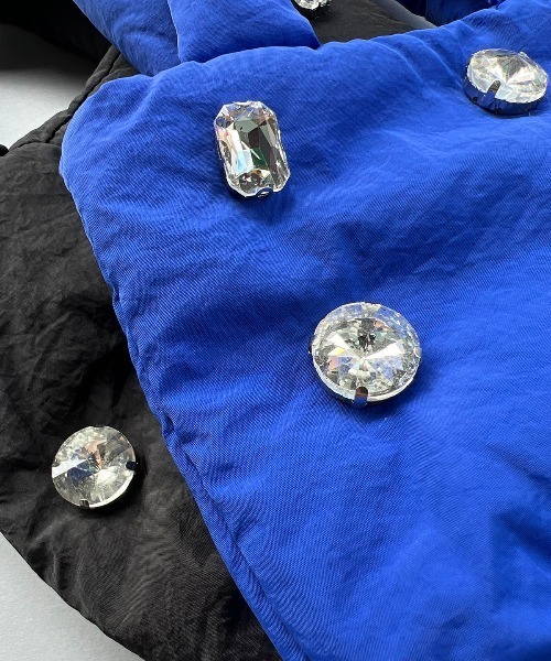 PICCIN（ピッチン）の「ビジュー付きミニバッグ（ハンドバッグ・レディース・ピンク/ブルー/グリーン/ブラック・FREE）」の17枚目の写真