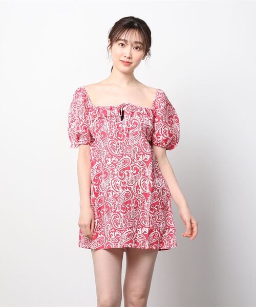 【直営店限定】RVCA レディースHERE FOR IT ワンピース【2022年夏モデル】/ルーカ
