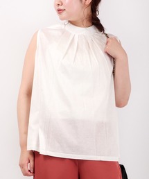 A.N.L シルケットコットン　ノースリーブＴシャツ