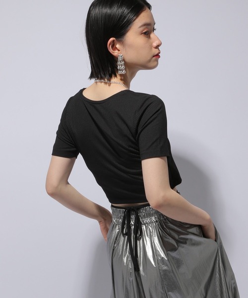 HARE（ハレ）の「ミニストリングカットソー(HARE)（Tシャツ/カットソー・レディース・ホワイト/ブラック・FREE）」の17枚目の写真