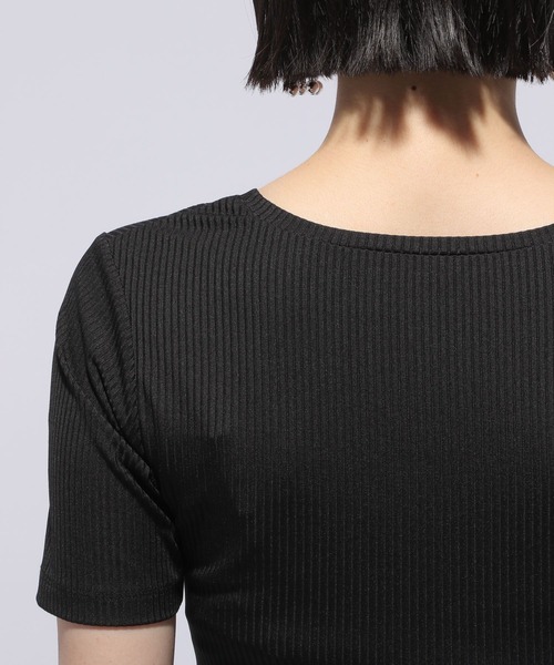 HARE（ハレ）の「ミニストリングカットソー(HARE)（Tシャツ/カットソー・レディース・ホワイト/ブラック・FREE）」の18枚目の写真