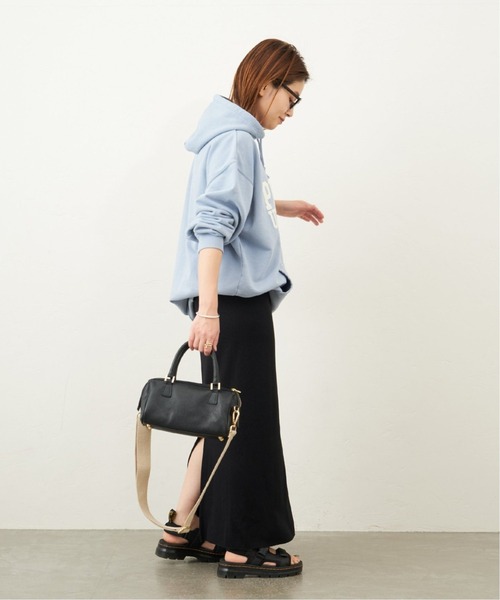 JOURNAL STANDARD（ジャーナルスタンダード）の「■《追加3》Pフライスロングスカート（スカート・レディース・ブラウン/ブラック・FREE）」の4枚目の写真