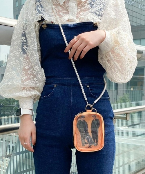 SPINNS(スピンズ)の「【nerine / ネリネ】アクリルスタンドケース(ポーチ・レディース・ホワイト/ブラック/ベージュ/パープル/オレンジ/ブルー/グリーン・ONESIZE)」の11枚目の写真