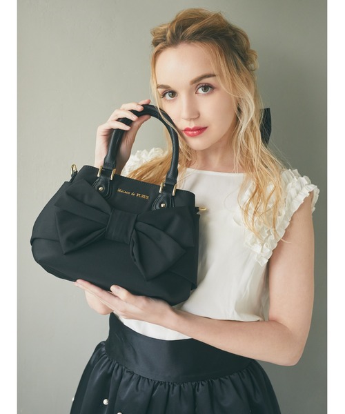 Maison de FLEUR（メゾンドフルール）の「ソフトリボンバッグ