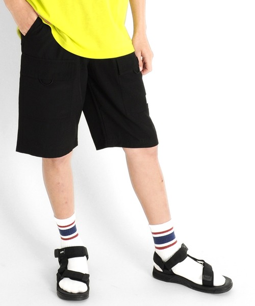 GLAZOS(グラソス)の「さらパン・Wポケットハーフパンツ(その他パンツ・キッズ・ブラック/カーキ・130cm/140cm/150cm/160cm/170cm)」の1枚目の写真