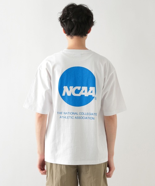 GLOBAL WORK（グローバルワーク）の「WGGW/NCAAﾌﾟﾘﾝﾄT/275109（Tシャツ/カットソー・メンズ・ホワイト/その他/ミント・SMALL/MEDIUM/LARGE）」の14枚目の写真