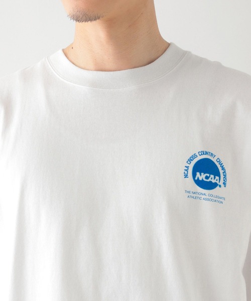 GLOBAL WORK（グローバルワーク）の「WGGW/NCAAﾌﾟﾘﾝﾄT/275109（Tシャツ/カットソー・メンズ・ホワイト/その他/ミント・SMALL/MEDIUM/LARGE）」の18枚目の写真
