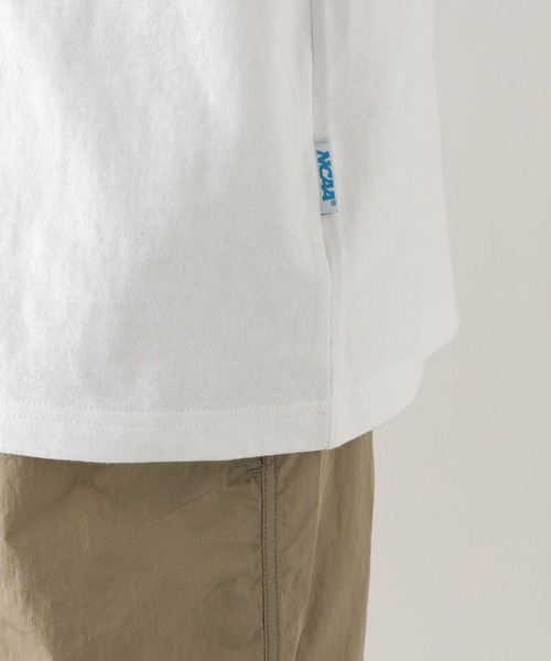 GLOBAL WORK（グローバルワーク）の「WGGW/NCAAﾌﾟﾘﾝﾄT/275109（Tシャツ/カットソー・メンズ・ホワイト/その他/ミント・SMALL/MEDIUM/LARGE）」の8枚目の写真