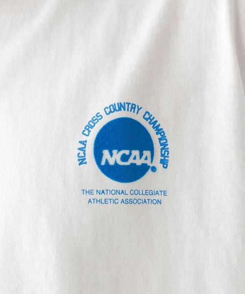 GLOBAL WORK（グローバルワーク）の「WGGW/NCAAﾌﾟﾘﾝﾄT/275109（Tシャツ/カットソー・メンズ・ホワイト/その他/ミント・SMALL/MEDIUM/LARGE）」の5枚目の写真