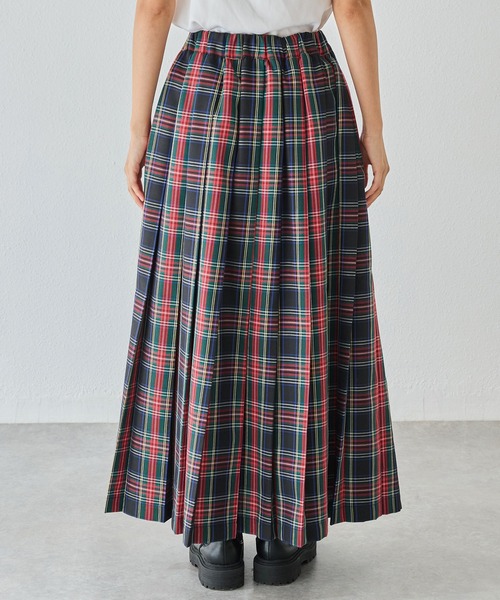 タータンチェックプリーツスカート（スカート）｜LAVEANGE（ラビ