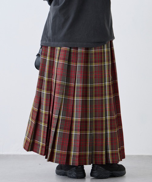 バレンシアガ　スカート　タータンチェック バレンシアガ スカート タータンチェック
