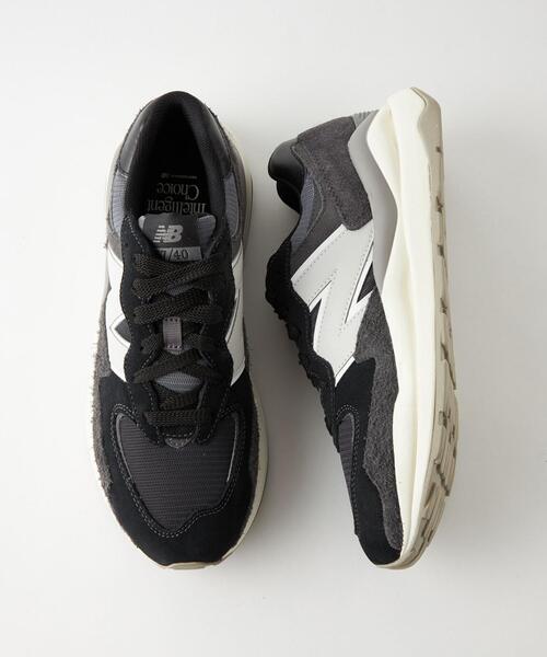NEW BALANCE（ニューバランス）の「＜ New Balance ＞M5740 スニーカー（スニーカー・レディース・ブラック/ベージュ/グレー・22.5cm/23cm/23.5cm/24cm/24.5cm/25cm）」の4枚目の写真