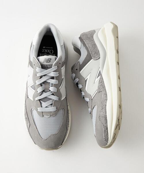 NEW BALANCE（ニューバランス）の「＜ New Balance ＞M5740 スニーカー（スニーカー・レディース・ブラック/ベージュ/グレー・22.5cm/23cm/23.5cm/24cm/24.5cm/25cm）」の6枚目の写真