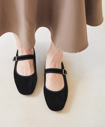 menue | スクエアトゥ カンフーバレエシューズ(バレエシューズ)