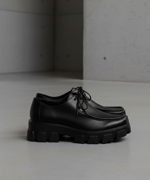 LOVEHUNTER（ラブハンター）の「LOVEHUNTER ボリュームソールシューズ（ドレスシューズ・メンズ・ブラック/ブラック系その他/ブラック系その他4/ブラック系その他3/ブラック系その他5/ブラック系その他2・44/40/41/42/43）」の3枚目の写真