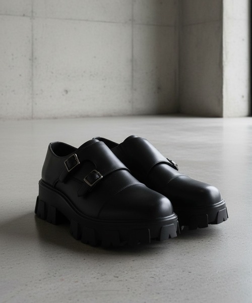 LOVEHUNTER（ラブハンター）の「LOVEHUNTER ボリュームソールシューズ（ドレスシューズ・メンズ・ブラック/ブラック系その他/ブラック系その他4/ブラック系その他3/ブラック系その他5/ブラック系その他2・44/40/41/42/43）」の4枚目の写真