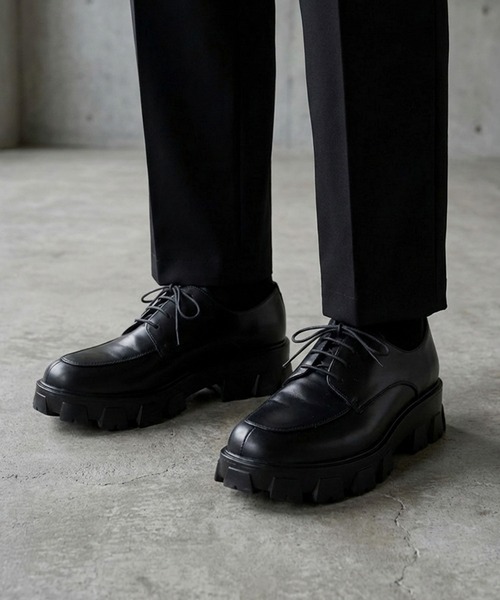 LOVEHUNTER（ラブハンター）の「LOVEHUNTER ボリュームソールシューズ（ドレスシューズ・メンズ・ブラック/ブラック系その他/ブラック系その他4/ブラック系その他3/ブラック系その他5/ブラック系その他2・44/40/41/42/43）」の11枚目の写真