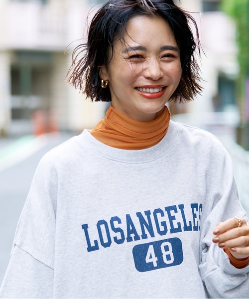 coca（coca）（コカ）の「＼新色登場／シースルーストレッチトップス（Tシャツ/カットソー・レディース・ブラック/ブラウン/ピンク/オレンジ/グリーン/アイボリー/ライトピンク/カーキ/ライトブルー・M/L）」の9枚目の写真