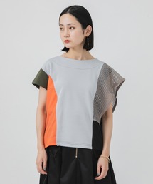 DOLLUPOOPS | doll up oops アシメパッチワークプルオーバー(Tシャツ/カットソー)