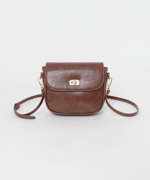 URBAN RESEARCH ROSSO(アーバンリサーチロッソ)の「型押しショルダーバッグ(ショルダーバッグ・レディース・ブラック/ブラウン/ベージュ系その他・-)」の11枚目の写真