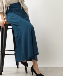 ◆変形切替ロングマ-メイドスカート