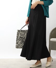 DRESKIP | 変形切替ロングマ－メイドスカート(スカート)
