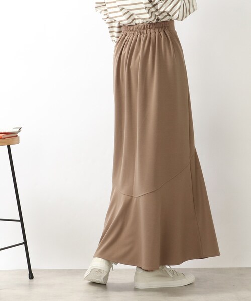 DRESKIP（ドレスキップ）の「◆変形切替ロングマ－メイドスカート（スカート・レディース・ライトブルー/ブラック/サンドベージュ/パープル系・02/03）」の13枚目の写真