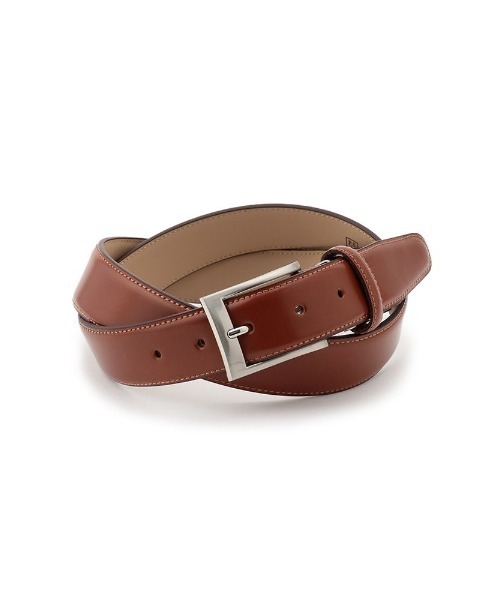 Perfect Suit FActory(パーフェクトスーツファクトリー)の「カーブポリッシュベルト ダークブラウン/ブラウン/ブラック(ベルト・メンズ・ブラック/ブラウン/ダークブラウン・FREE)」の3枚目の写真