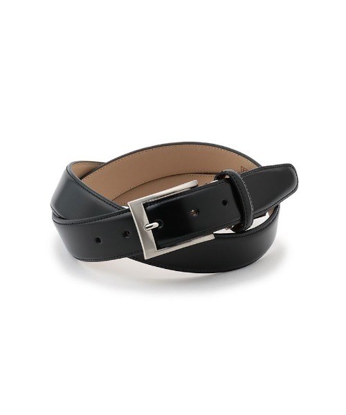 Perfect Suit FActory(パーフェクトスーツファクトリー)の「カーブポリッシュベルト ダークブラウン/ブラウン/ブラック(ベルト・メンズ・ブラック/ブラウン/ダークブラウン・FREE)」の2枚目の写真