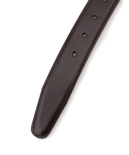 Perfect Suit FActory(パーフェクトスーツファクトリー)の「カーブポリッシュベルト ダークブラウン/ブラウン/ブラック(ベルト・メンズ・ブラック/ブラウン/ダークブラウン・FREE)」の5枚目の写真