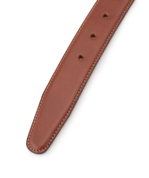 Perfect Suit FActory(パーフェクトスーツファクトリー)の「カーブポリッシュベルト ダークブラウン/ブラウン/ブラック(ベルト・メンズ・ブラック/ブラウン/ダークブラウン・FREE)」の10枚目の写真