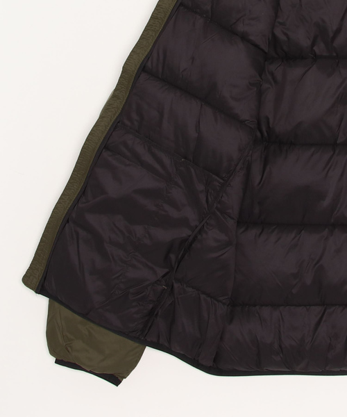 CONVERSE（コンバース）の「【CONVERSE/コンバース】ファイバーダウン切替ジャケット（ダウンジャケット/コート・メンズ・ブルー/カーキ/ブラック/ベージュ/マスタード・M/L/LL）」の7枚目の写真