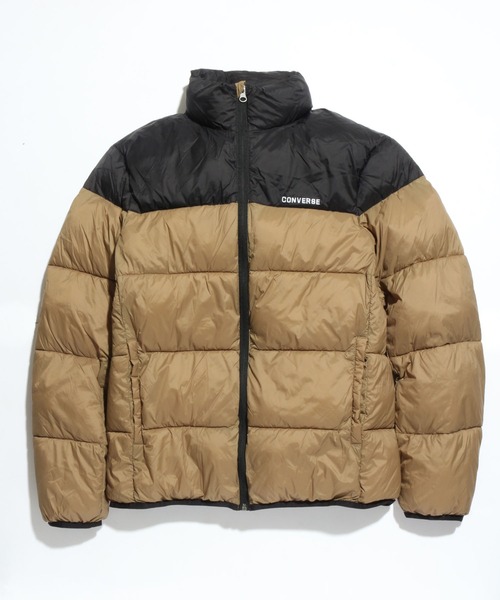 CONVERSE（コンバース）の「【CONVERSE/コンバース】ファイバーダウン切替ジャケット（ダウンジャケット/コート・メンズ・ブルー/カーキ/ブラック/ベージュ/マスタード・M/L/LL）」の2枚目の写真